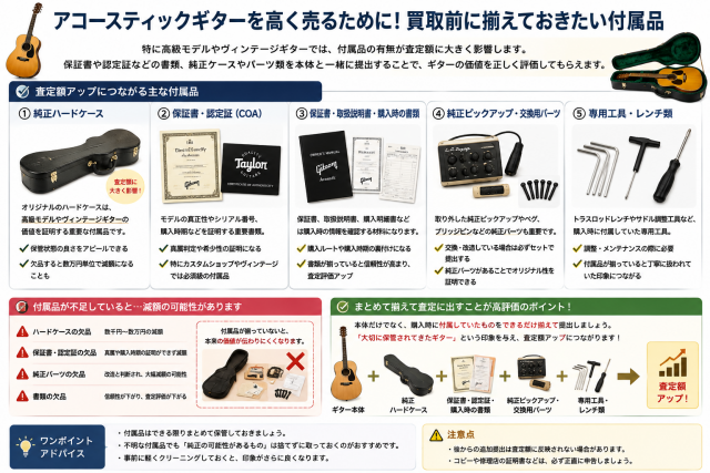 付属品の有無