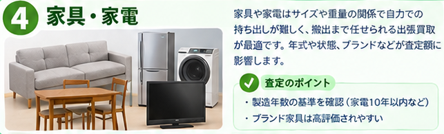 出張買取おすすめ商品ガイドインフォグラフィック4-1