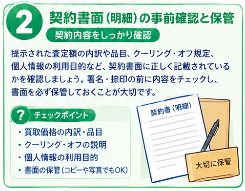 出張買取の安全安心5つのチェックポイント2