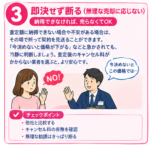 出張買取の安全安心5つのチェックポイント3