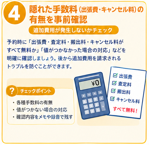 出張買取の安全安心5つのチェックポイント4