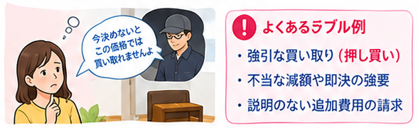 出張買取の注意点ガイド4-1