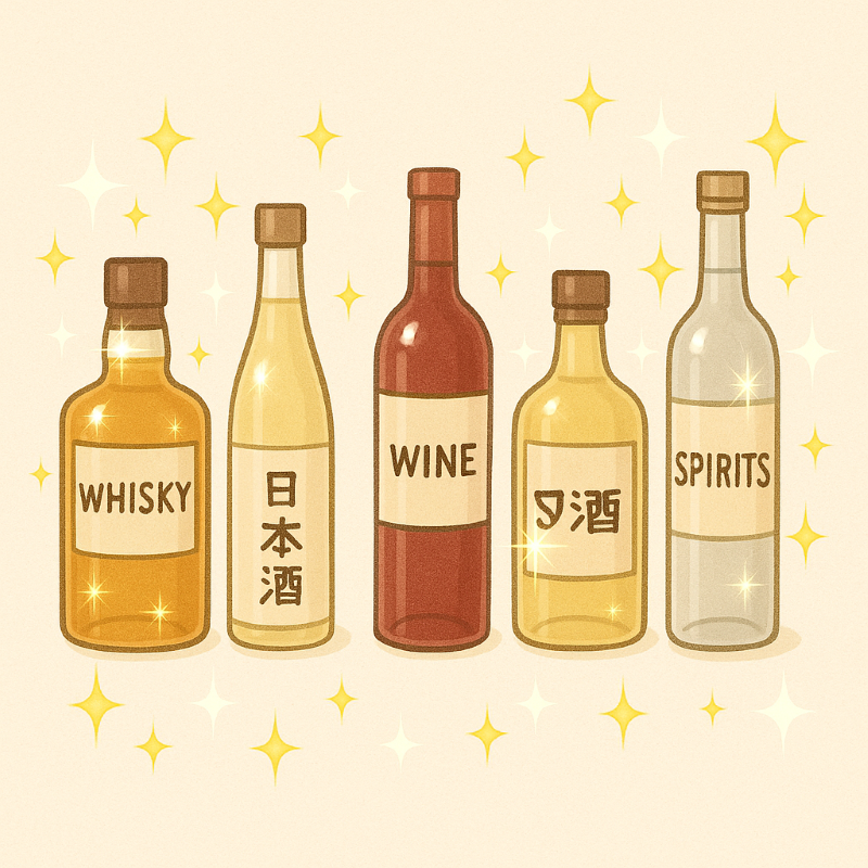 お酒.見た目,良くする