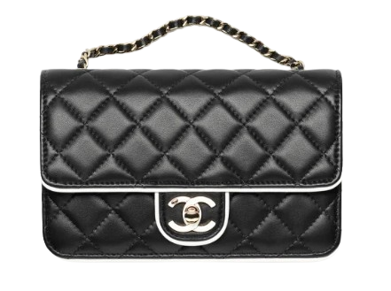 チェーンウォレット-ラムスキン_ブラック-ホワイト-_-ファッション-CHANEL-シャネル-removebg-preview
