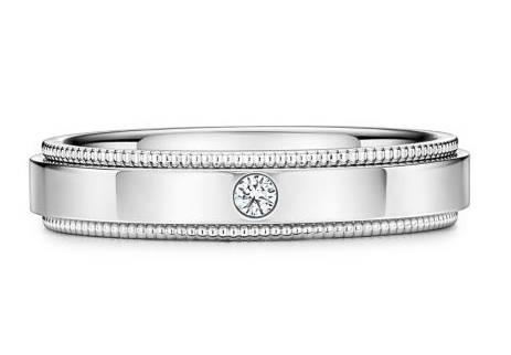 ミルグレイン バンド リング