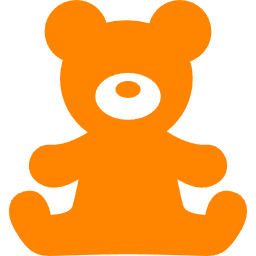 クマのぬいぐるみアイコン