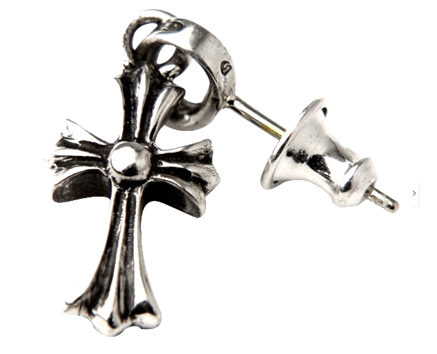 processed_CHクロスベビーファットドロップイヤリング