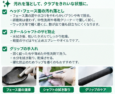 ゴルフクラブ買取 事前チェックガイド1