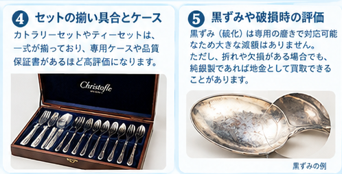 和食器・骨董品・銀食器の査定ポイント3-2