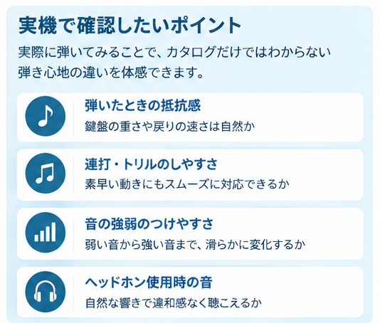 鍵盤の構造とタッチ感ガイド3