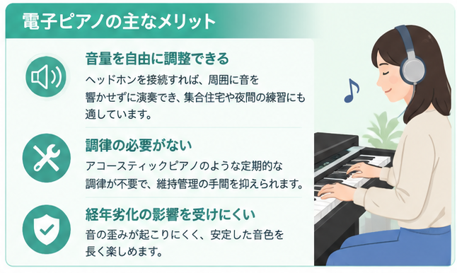 電子ピアノの基本情報ガイド2