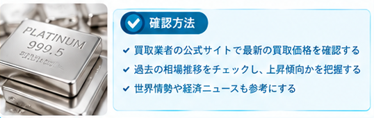 Pt950を高く売るベストなタイミング1-2
