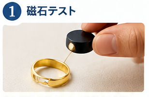 刻印なしの金を見分ける方法1-1