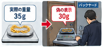 悪質業者の金買取手口に注意2-1