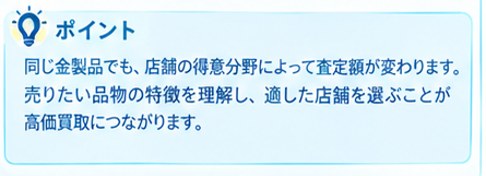損をしない金買取店選び 3つのチェックリスト1-1