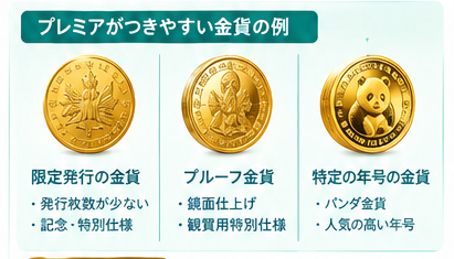 金貨の査定ポイント3選2-1