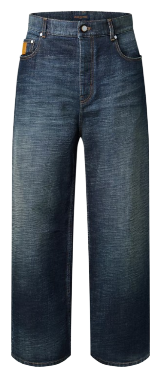 ワイドレッグ デニムパンツ