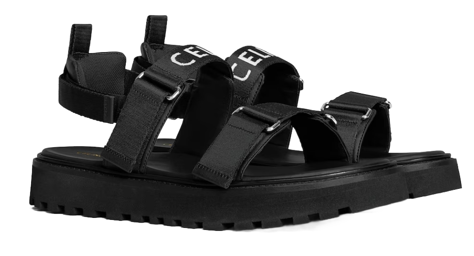 processed_CELINE ビリー ストラッピーサンダル