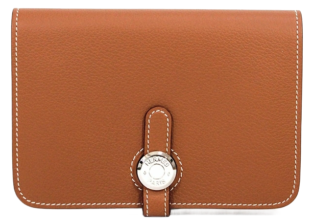 processed_HERMES ミニ財布 ミニウォレット 二つ折り財布 ドゴン