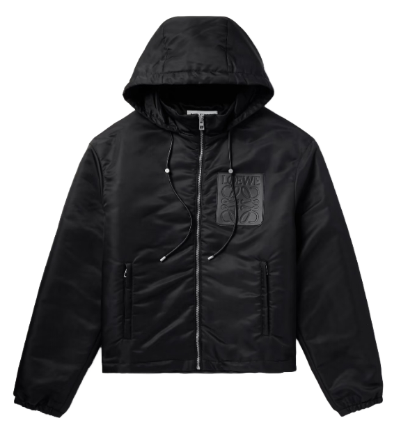 processed_LOEWE フーデッド パデッド ダウンジャケット