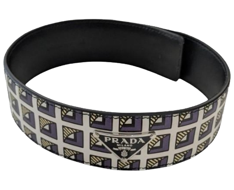 processed_PRADA トライアングルロゴチョーカー