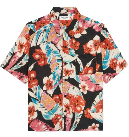 processed_SAINT LAURENT アロハシャツ