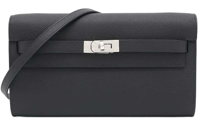 processed_エルメス ケリーウォレット ロング トゥーゴー ブラック