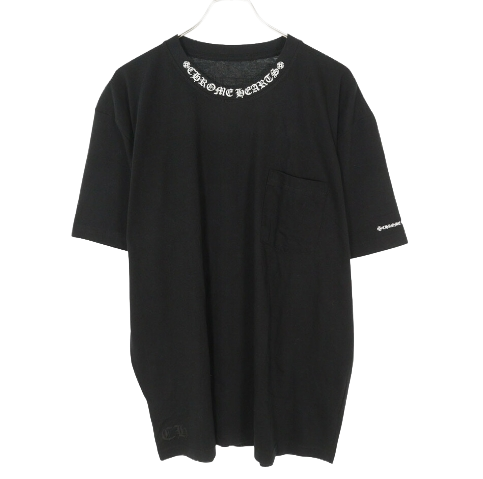 processed_クロムハーツ CH T-SHRT ネックロゴプリントTシャツ メンズ XXL
