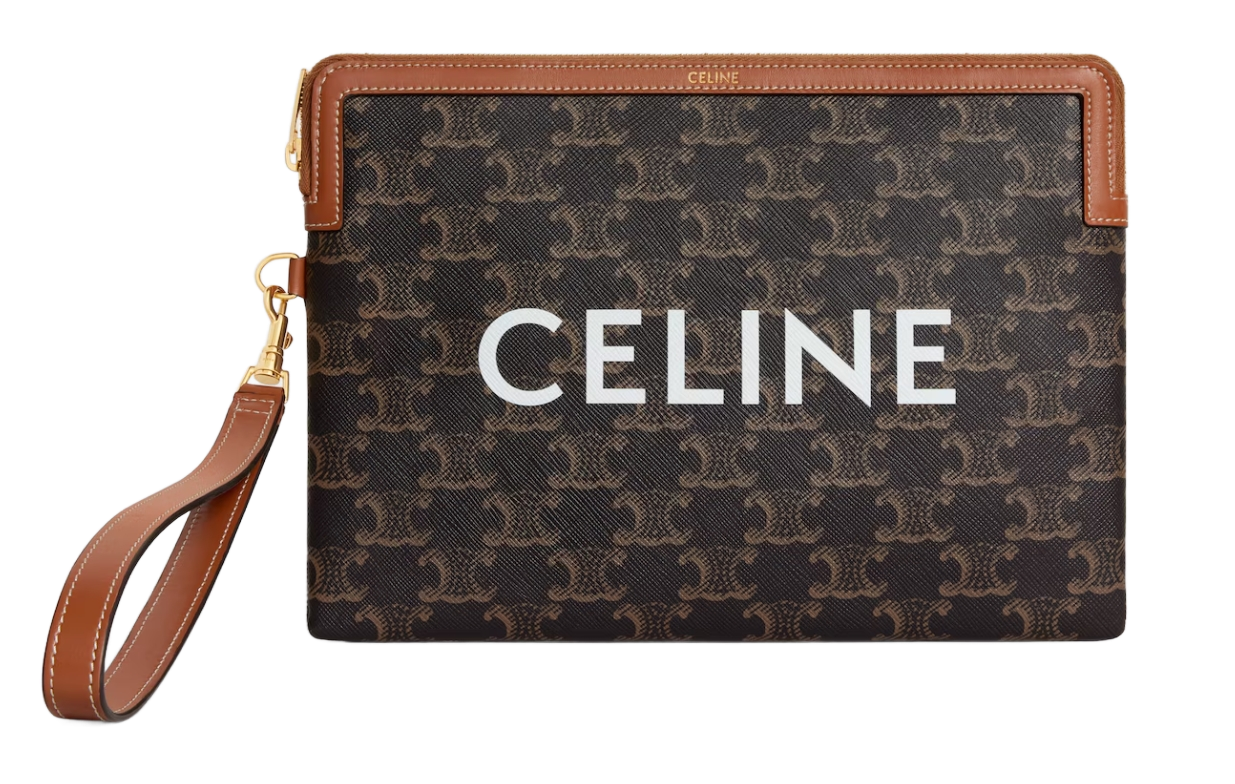 processed_セリーヌ ストラップ付きスモールポーチ