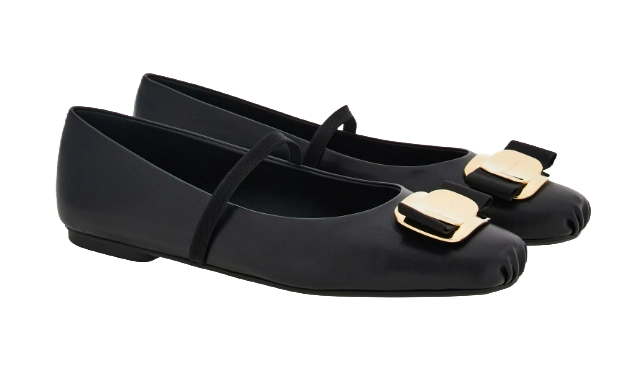 processed_セリーヌ ベルト バレエシューズ