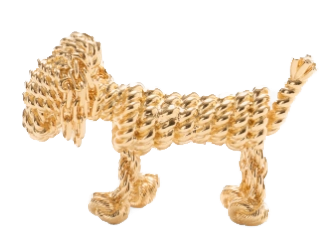 processed_ダックスフント ブローチ