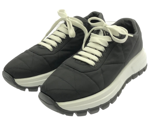 processed_ナイロンスニーカー スニーカー ナイロン ブラック プラダ