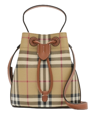 processed_バーバリーミニ チェック バケットバッグ