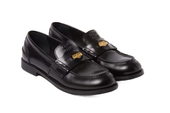 processed_ブラッシュドレザー ペニーローファー