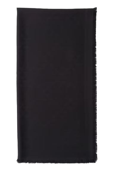 processed_プラダ シンボル シルクxウール ジャカード ショール