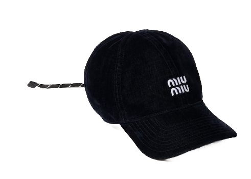 processed_ベルベット ベースボールキャップ