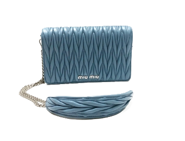 processed_ミュウミュウ ギャザーショルダーバッグ