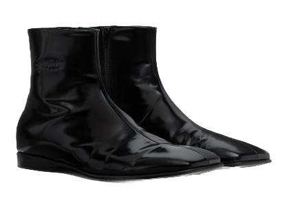 processed_メゾンマルジェラ(maison margiela) レザーアンクルブーツ