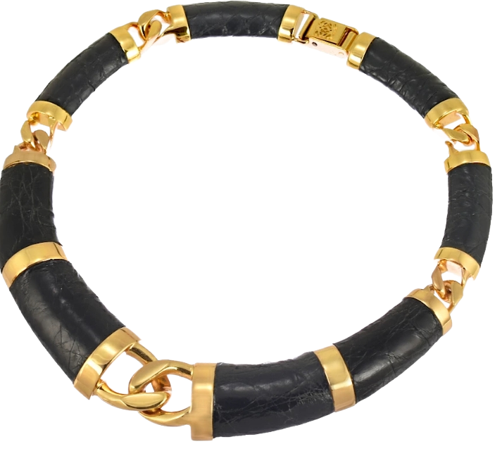 processed_ロエベ チョーカー ネックレス